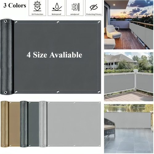 Balcony privacy screen cover - screen,