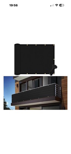 Black balcony - 3m,
