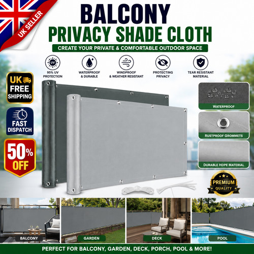 Waterproof balcony privacy - waterproof,
