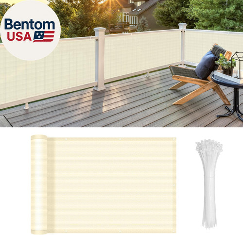 Balcony privacy screen x10 - balcony, 3'x10'
