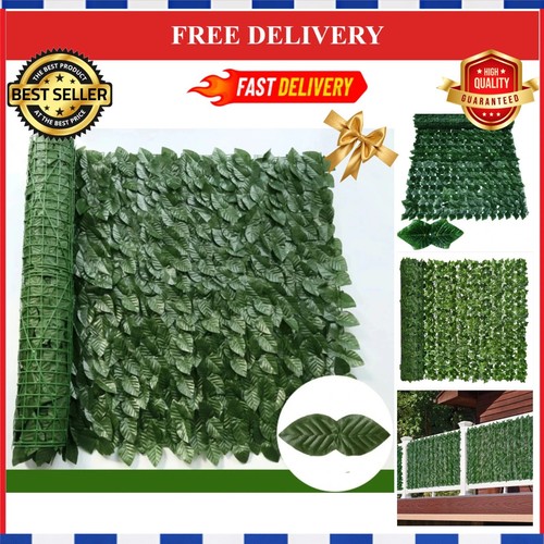 Artificial ivy hedge fence - artificial,