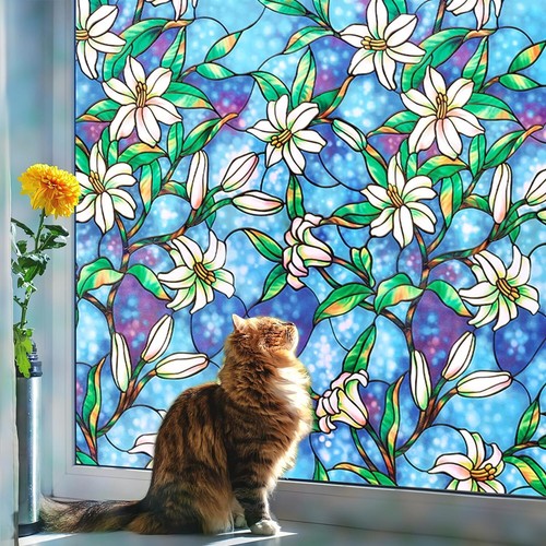 Stained glass window film - glass, uv