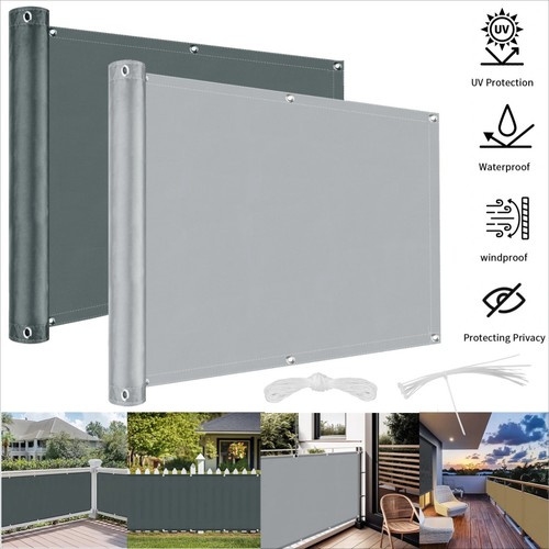 Balcony privacy screen cover - balcony,
