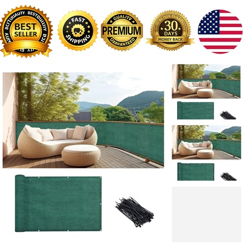 Balcony privacy screen cover - screen, 3